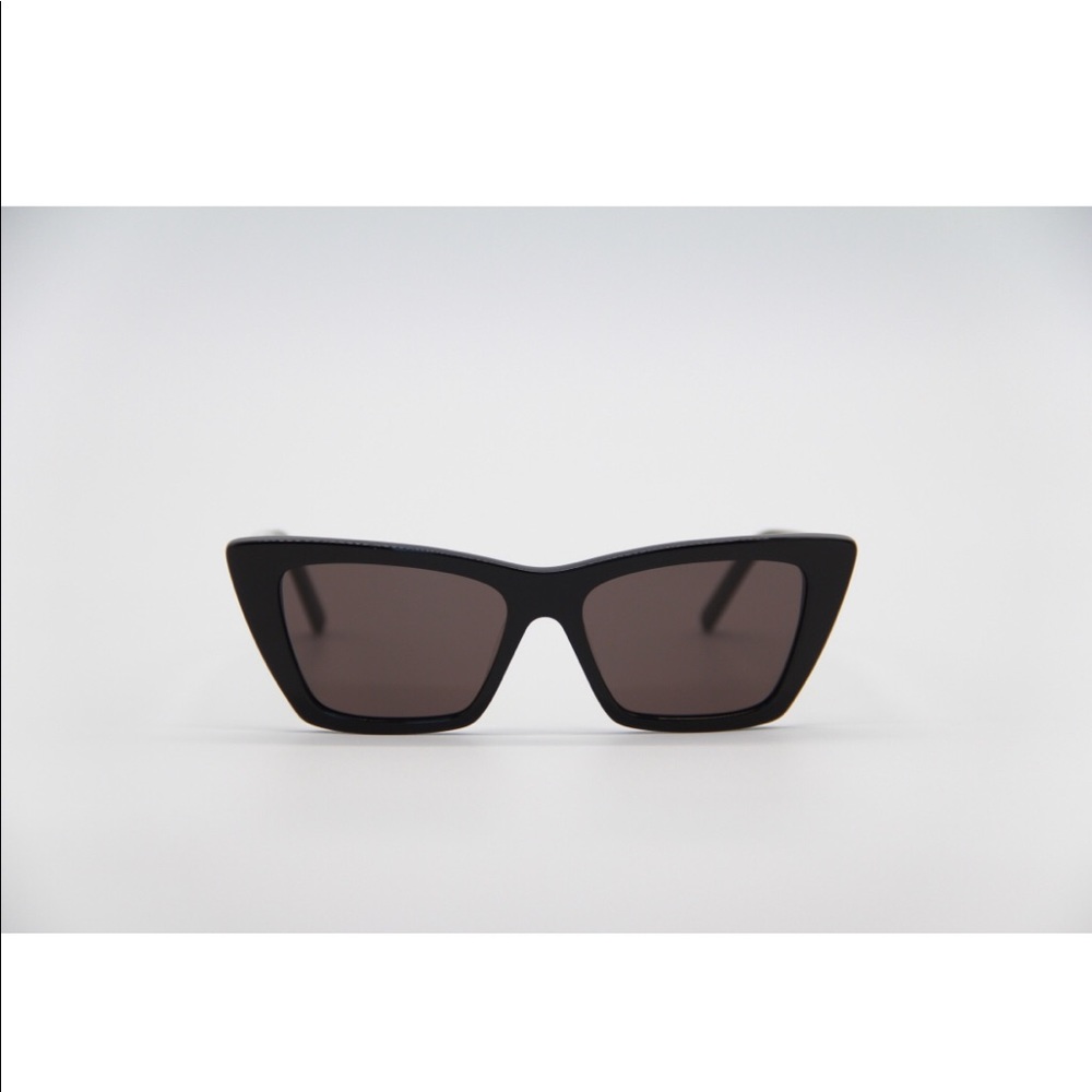 New Saint Laurent Mica SL276 001 New Cat Eye Sunglasses Saint Laurent SL 276 - Picture 5 of 15